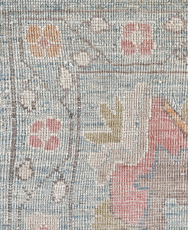 Adorn Hand Woven Rugs Colorful Oushak M0103-38 9'1"x12'1" Area Rug