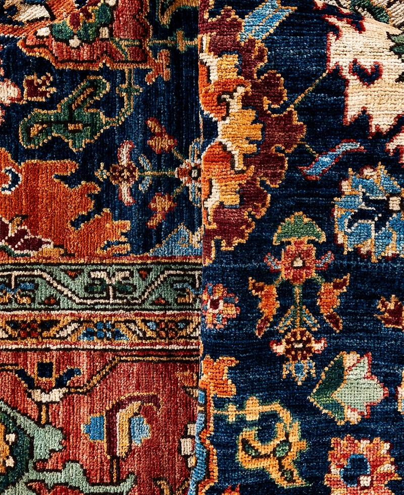Adorn Hand Woven Rugs Serapi M0103- 9'2"x11'9" Area Rug