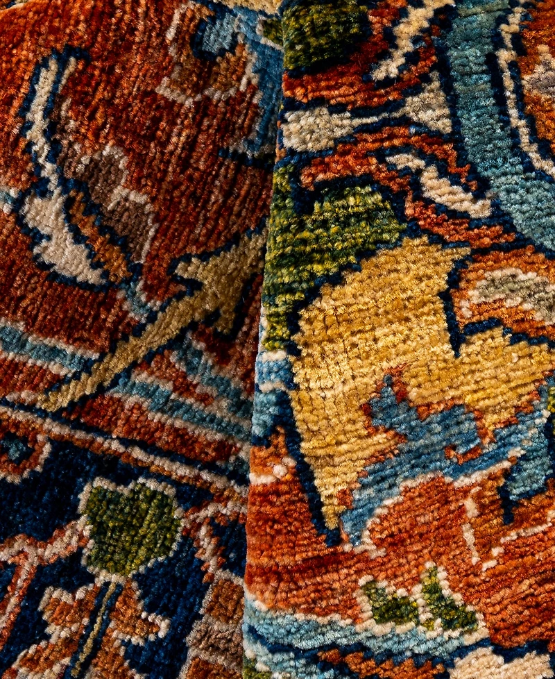 Adorn Hand Woven Rugs Serapi M0103- 8'3"x9'10" Area Rug