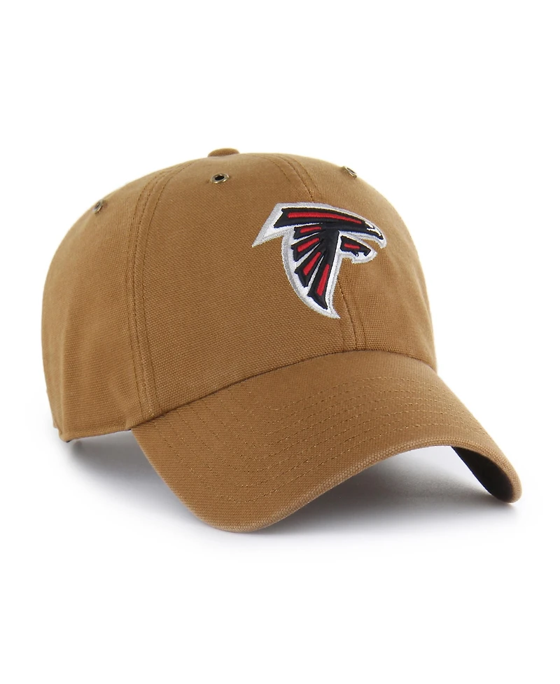 '47 Brand x Carhartt Men's Brown Atlanta Falcons Clean Up Adjustable Hat
