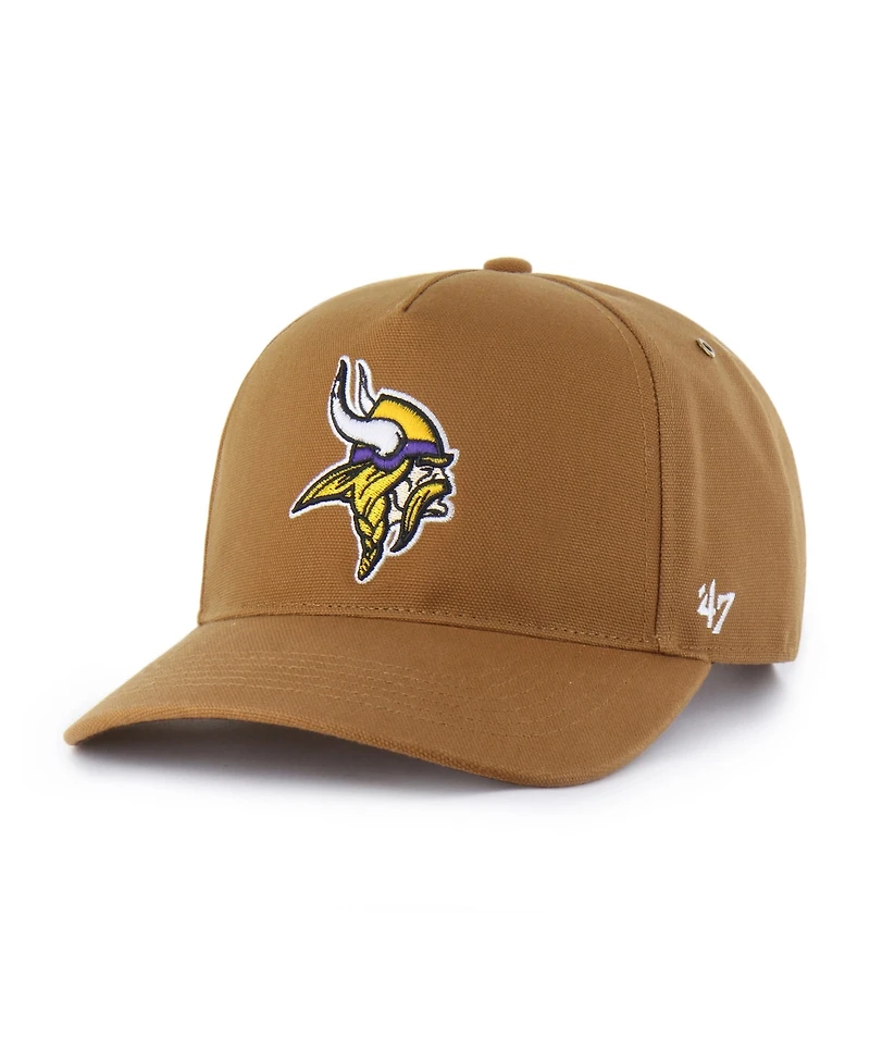 Carhartt x '47 Brand Men's Brown Minnesota Vikings Hitch Adjustable Hat