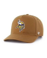 Carhartt x '47 Brand Men's Brown Minnesota Vikings Hitch Adjustable Hat