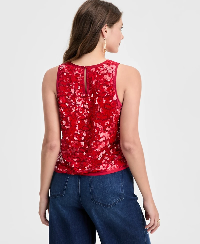 On 34th Women's Sequin Sleeveless Top, Macy's Exclusive