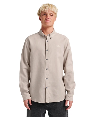 Quiksilver Men's Hub Long Sleeve Shirt