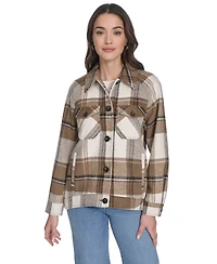 Levi's Women's Wool Blend Shirt Jacket