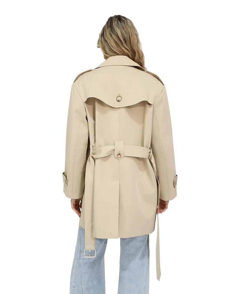Belle & Bloom Whispers of Verona Trench Coat