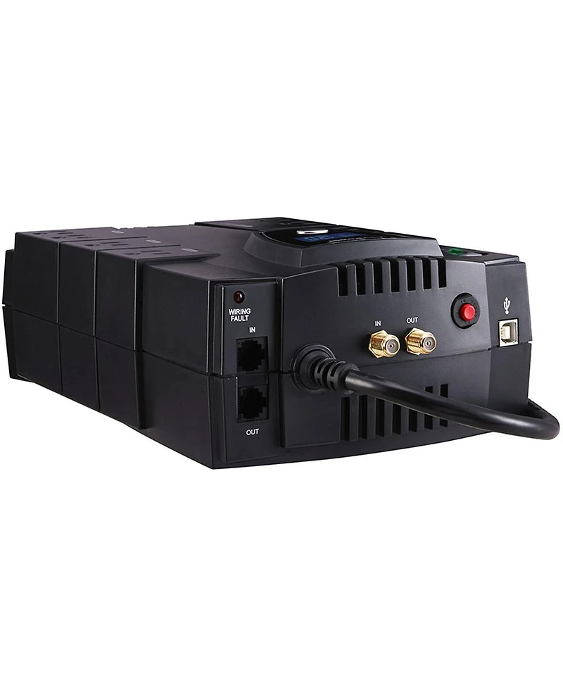 CyberPower Intelligent Lcd Computer Battery Backup, 685VA 390W Ups, 8 Outlets