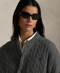 Polo Ralph Lauren Women's Cable Bomber Jacket