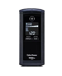 CyberPower CyberPower CP1000AVRLCD Intelligent Lcd Series Computer Battery Backup, 1000VA / 600W Ups, 9 Outlets / Usb & Serial Ports