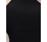 Xscape Plus Short Sleeve Sheath Dress