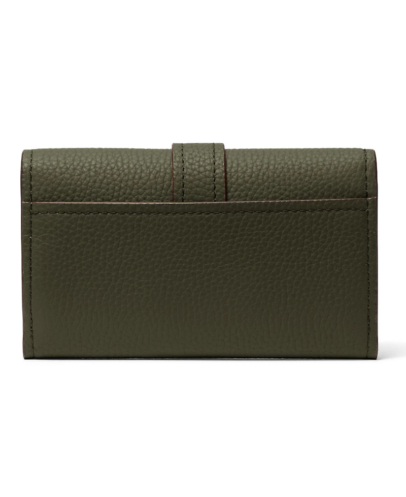 Michael Kors Nolita Flap Trifold Leather Wallet