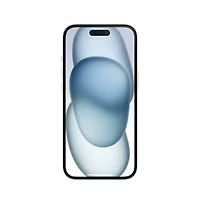 OtterBox Premium Pro Glass Antimicrobial Privacy Screen Protector for Apple iPhone 15-Clear