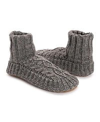 Muk Luks Men's Cable Boot Slipper