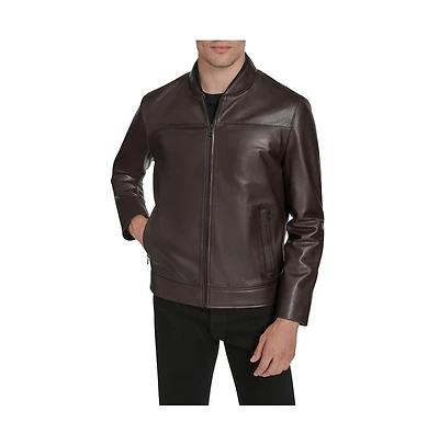 Andrew Marc Black Label Men's Weston Leather Jacket
