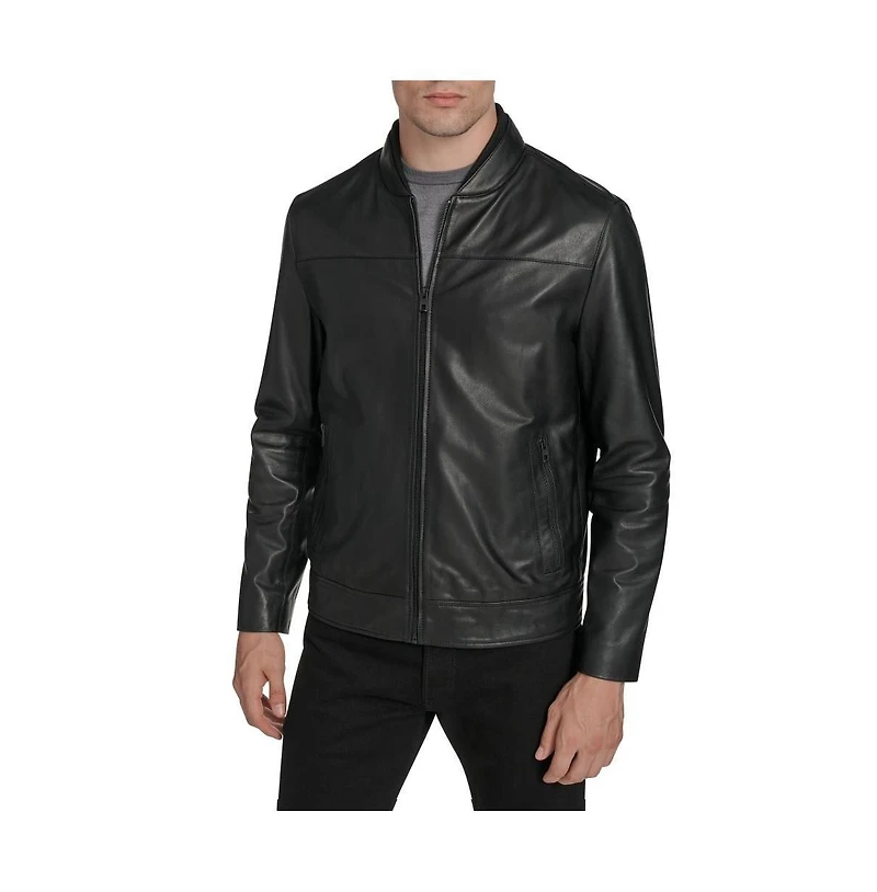 Andrew Marc Black Label Men's Weston Leather Jacket