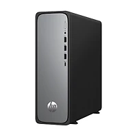 Hp OmniDesk S03-0010 Desktop Computer, Intel 300 3.9GHz, 8GB Ram, 256GB Ssd, Windows 11 Home, Jack Black/Meteor Silver