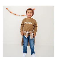 Sweet Wink Little and Big Boys Pumpkin Sweatshirt
