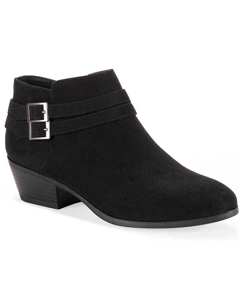 Style & Co Women's Willaa Belt Block Heel Booties, Macy's Exclusive