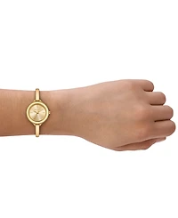 Michael Kors Women's Izzy Three-Hand Gold-Tone Stainless Steel Watch, 28mm