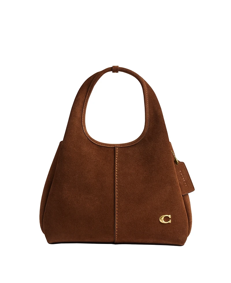 Coach Suede Lana Mini Magnetic Shoulder Bag