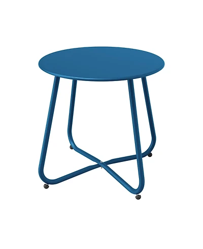 Decksplore Outdoor detachable iron sheet coffee table