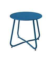 Decksplore Outdoor detachable iron sheet coffee table