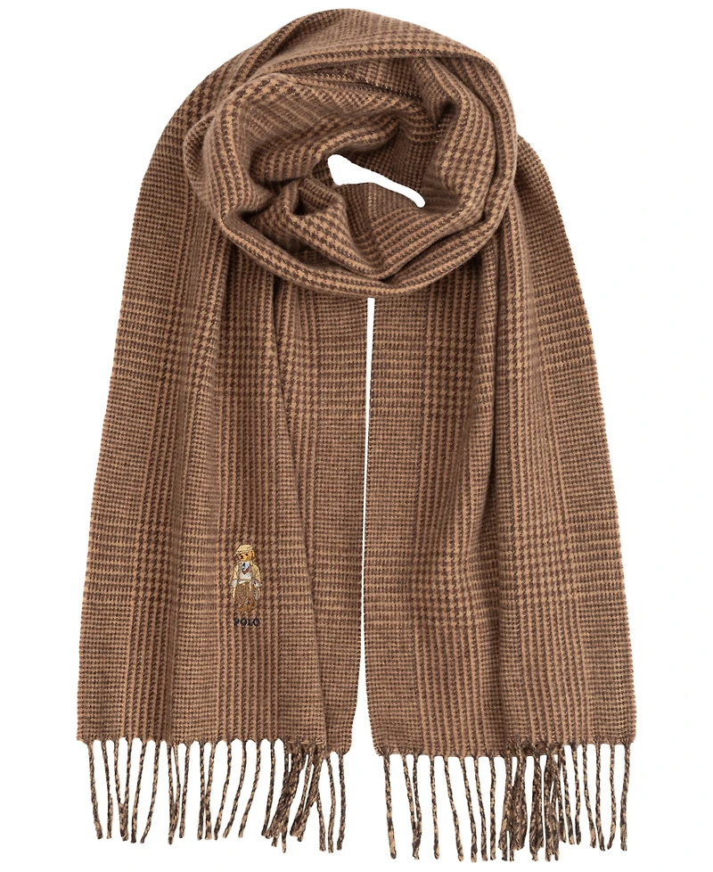 Polo Ralph Lauren Men's 2-Piece Charles Bear Hat & Scarf Gift Set