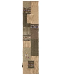 Polo Ralph Lauren Men's Charles Bear Patchwork Scarf