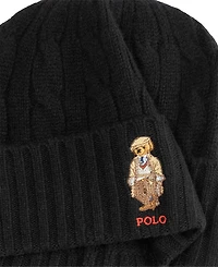 Polo Ralph Lauren Men's Charles Bear Cable Beanie