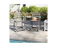 Decksplore A set of 2 economical bar stools (including the table board)