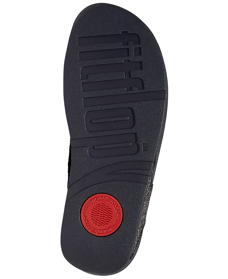 FitFlop Women's Lulu Multi-Tonal Glitter Wedge Sandals