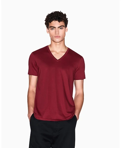 A|X Armani Exchange Men's Pima V-Neck T-Shirt