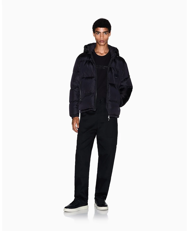 A|X Armani Exchange Men's Icon Down Jacket