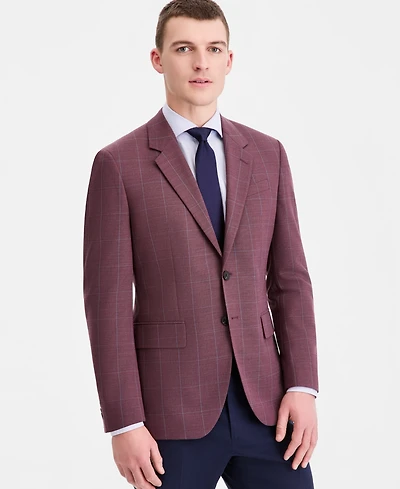 Hugo by Boss Men's Modern-Fit Blue Blazer