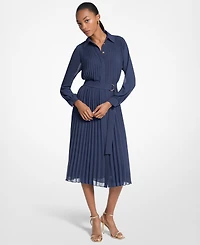 Michael Kors Women's Pleated Shirt Dress