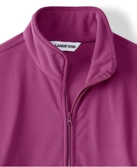 Lands' End Women's Anyweather RainDefense Fleece Quarter Zip Pullover