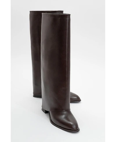 Prologue Shoes Maybe Chunky Heel Boot (Women)