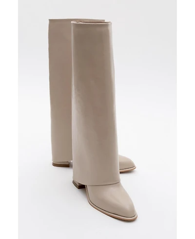 Prologue Shoes Maybe Chunky Heel Boot (Women)