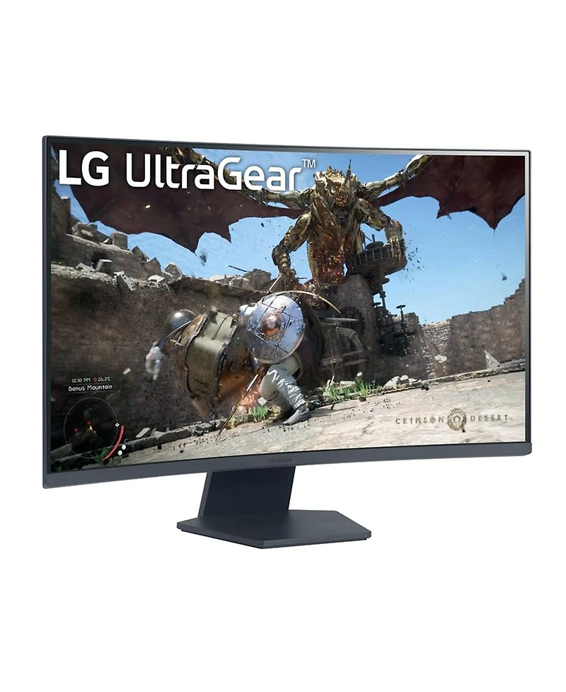 Lg UltraGear 32GS60QC-b 31.5" 16:9 Qhd 180Hz Curved Va Lcd Hdr Gaming Monitor
