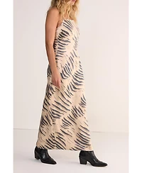 Nasty Gal Women's Cowl Back Strappy Maxi Dress