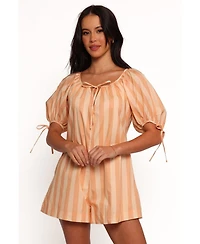 Petal and Pup Women's Carina Striped Romper