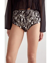 Nasty Gal Women's Sequin Booty Shorts