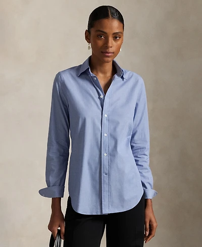 Polo Ralph Lauren Women's Stretch Slim Fit Cotton Shirt