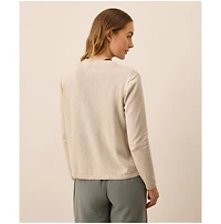 Pact Women's Organic Cotton Classic Fine Knit V-Neck Cardigan
