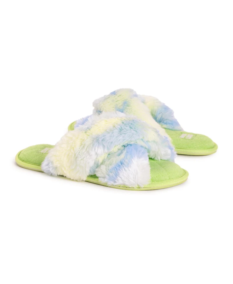 Muk Luks Women's Perley Criss Cross Slipper