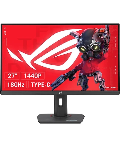 Asus Rog Strix XG27ACS 27" 16:9 Wqhd 180Hz Usb-c Fast Ips Lcd Hdr Gaming Monitor
