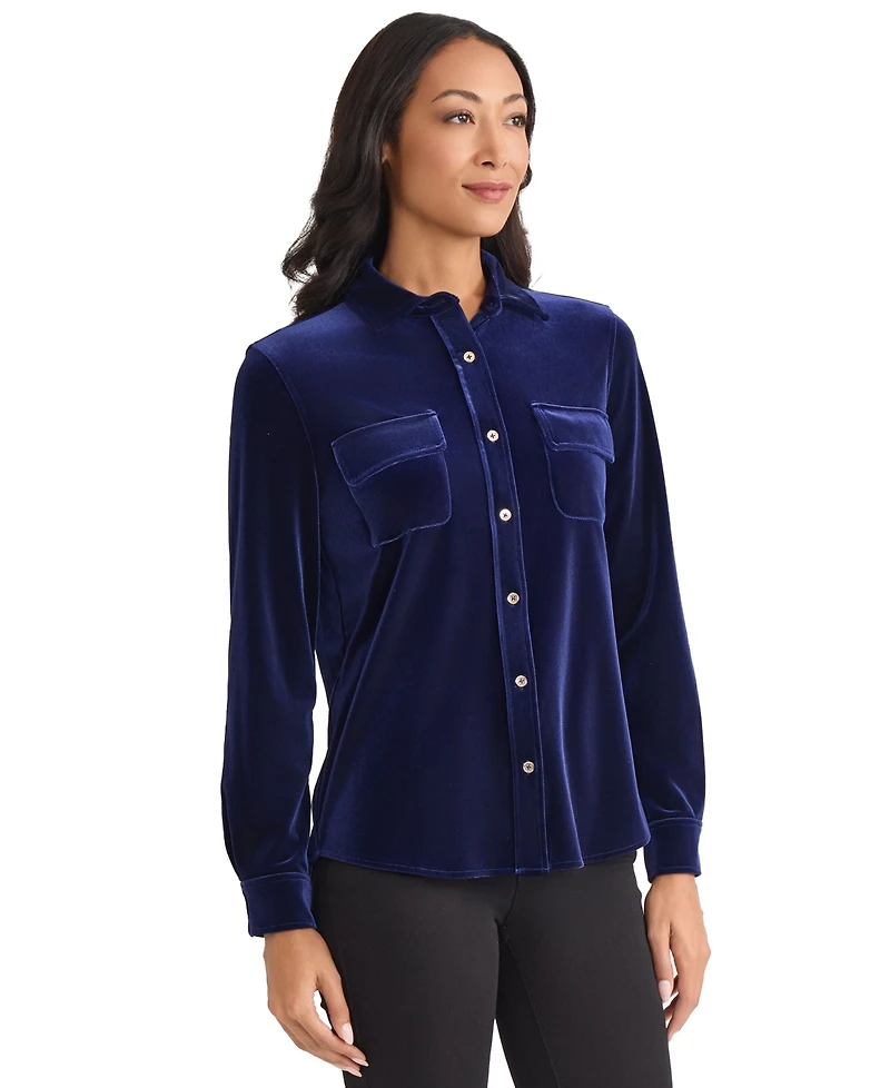 Jones New York Women's Long Sleeve Shirt