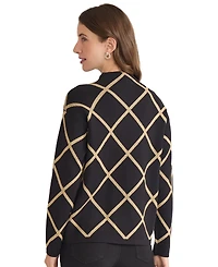 Jones New York Women's Mock Neck Sweater