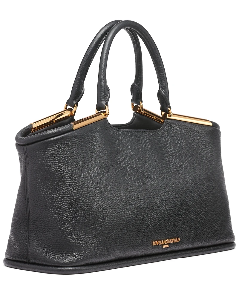 Karl Lagerfeld Paris Women's Valerie Large Satchel Bag