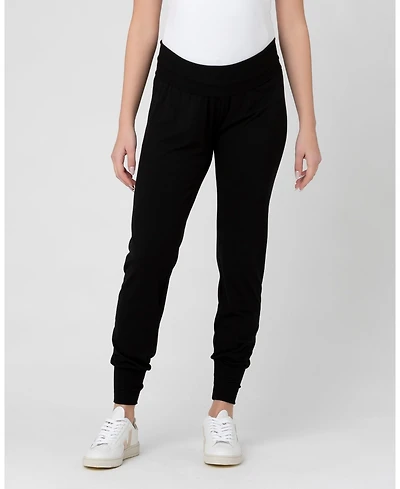 Ripe Maternity Comfy Black Jersey Lounge Pants for Women - Style
